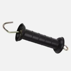 Heavy Duty Electric Fence Arch Hook Gate Handle + Spring Inside Insulator - Image 2