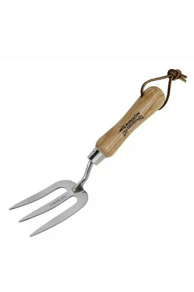 Wilkinson Sword Hand Garden Fork Flowerbed Tool Stainless Steel With ...