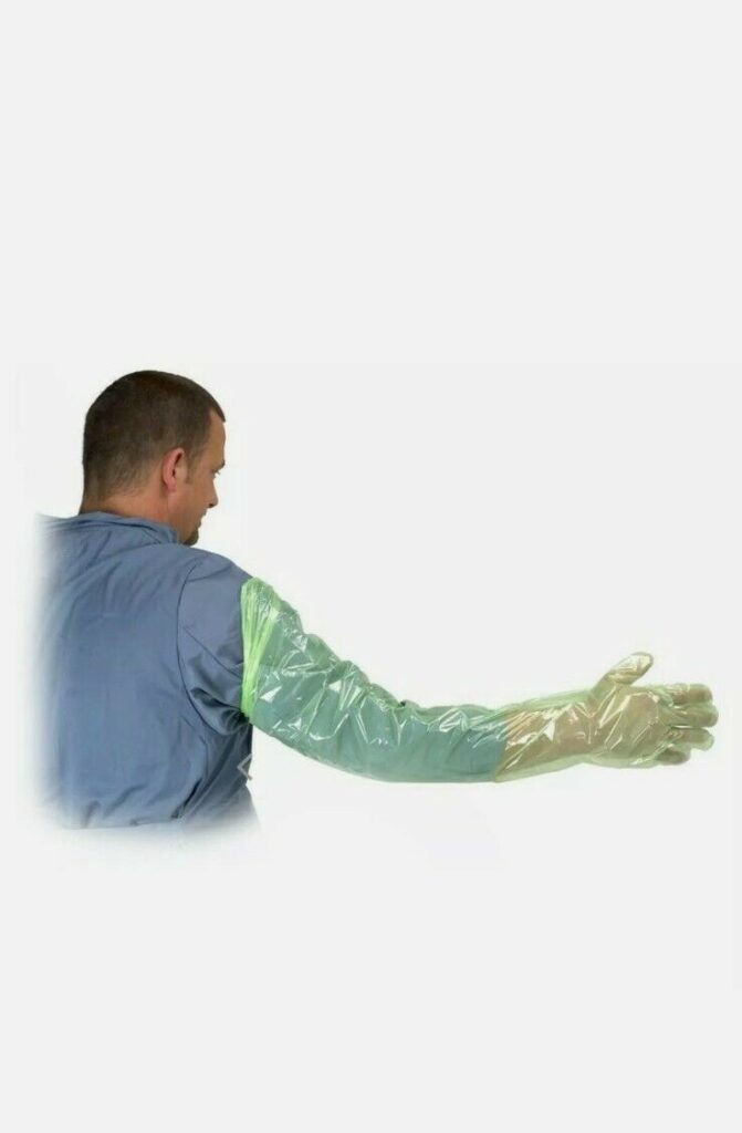 100 Arm length Veterinary Gloves,Examination Calving, Lambing